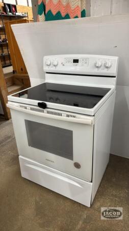 AMANA ELECTRIC FLAT TOP STOVE