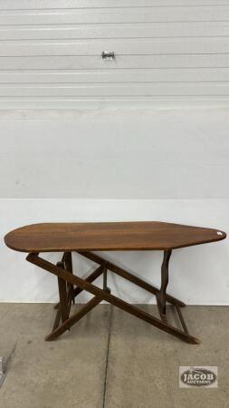 WOODEN IRONING BOARD
