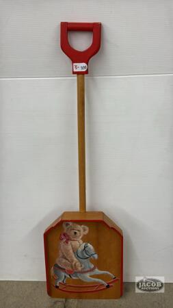 DECORATIVE WOODEN SHOVEL