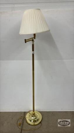 BRASS BASED SWING ARM LAMP