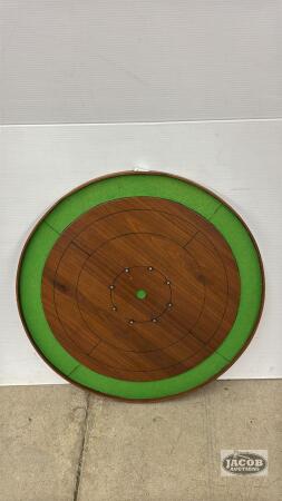ROUND CROKINOLE BOARD