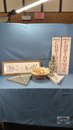 CHRISTMAS DECORATION LOT