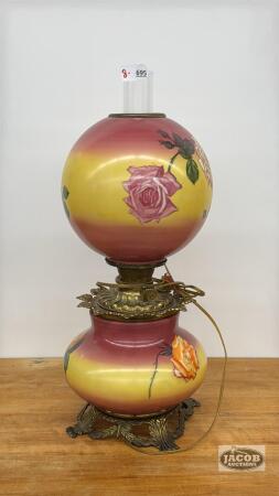 ELECTRIFIED GONE WITH THE WIND LAMP