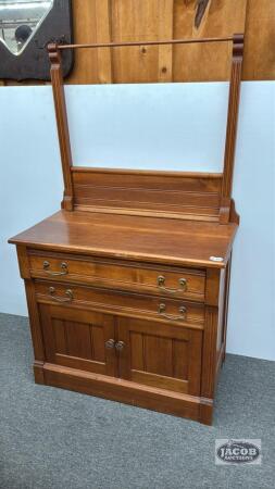 WASH STAND WITH HARP