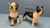 Quantity of Boston Terrier Figurines - 2