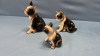 Quantity of Boston Terrier Figurines - 6