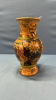 Hand Painted Satsuma 8in High Vase - 3