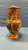 Hand Painted Satsuma 8in High Vase - 4