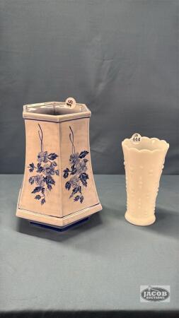 (2) VASES