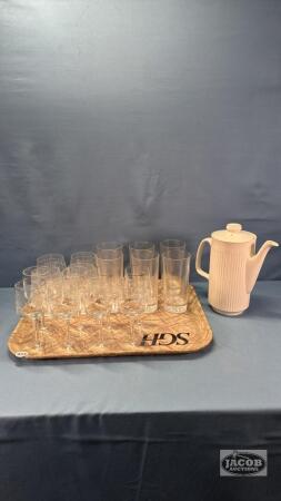 GLASSWARE LOT