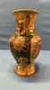 Hand Painted Satsuma 8in High Vase - 6