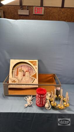 STEEL TRAY WITH CONTENTS