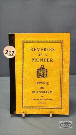 VERA MCNICHOL "REVERIES OF A PIONEER" BOOK