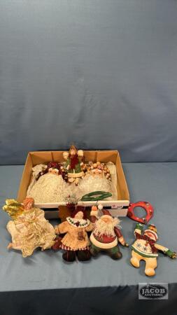 ASSORTED CHRISTMAS DECORATION LOT