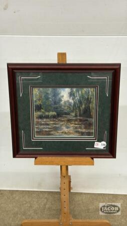 FRAMED RIVER PRINT