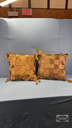 (2) SOFA PILLOWS