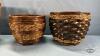 (3) WICKER BASKETS - 2