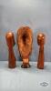(3) WOODEN NATIVE CARVINGS - 3