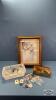 FRAMED 3D FLORAL PICTURE