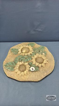 FLOWERED GARDEN STONE