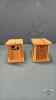 (2) EXPLODING OUTHOUSES