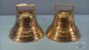 (2) BRASS SLEIGH BELLS - 3