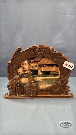 COLONIAL FOUNTAIN MOTION LAMP