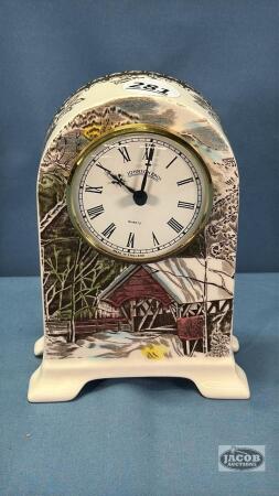 JOHNSON BROS. QUARTZ CLOCK