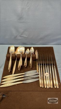 (12) 5 PCS PLACE SETTING OF 1847 ROGERS BROS I.S FLATWARE