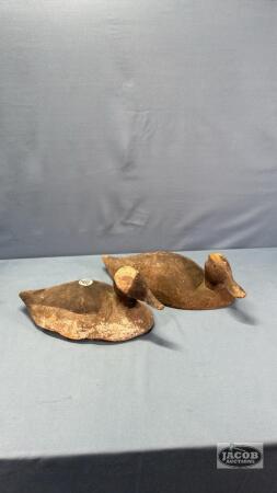 (2) DUCK DECOYS