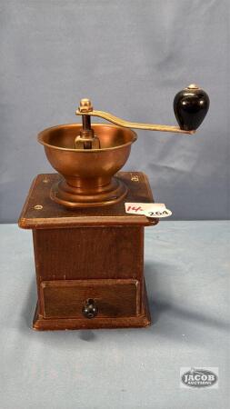 REPRO 9IN TALL COFFEE GRINDER