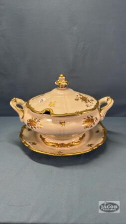 GERMAN SOUP TURINE WITH UNDERPLATE
