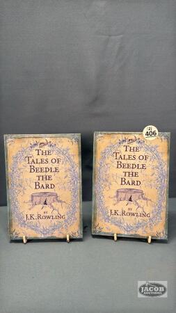 (2) TALES OF BEEDLE THE BARD HARDCOVER BOOKS