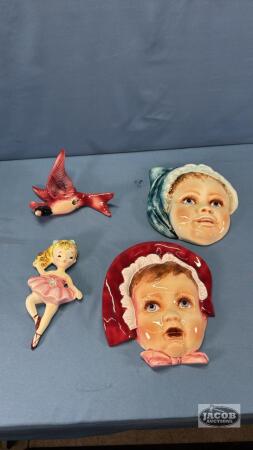 ASSORTED WALL PLAQUE LOT