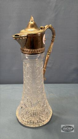 SILVER PLATE SYRUP PITCHER