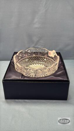 STUART CRYSTAL 8IN BOWL
