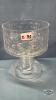 PEDESTAL TRIFLE DISH