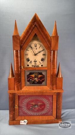 TERRY & ANDREWS "BRISTOL, CONN." STEEPLE CLOCK