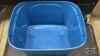 (3) TUFF STORE 63L TOTES - ONLY 2 LIDS - 5