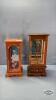 (2) NECKLACE CABINETS