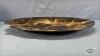 MULTI COLOURED GLASS 18IN OVAL PLATE - 6
