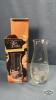 (8)MATCHING WINE GLASSES & 7IN CRYSTAL VASE - 5
