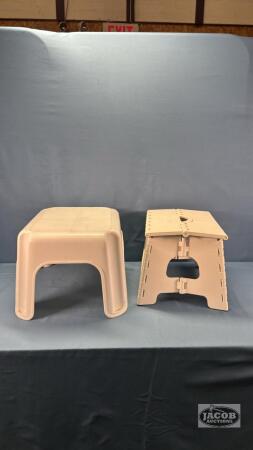 (2) STEP STOOLS