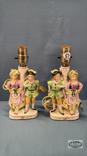 PAIR OF CHINA LAMPS