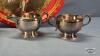 4 PC SILVER PLATE TEA SET WITH 12.5IN TIN TRAY - 2