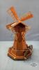 DUTCH ILLUMINATED WOODEN WINDMILL - 3