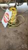 (1) DO NOT ENTER SIGN AND (1) PARTIAL ROLE OF 1/2IN ROPE