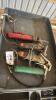 (2) GREASE GUNS ONE IS PISTOL GRIP AND (2) METABO ANGLE GRINDERS AS IS - 7