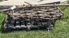 SET OF FIVE DIAMOND HARROWS WITH POLE - 3