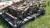 SET OF FIVE DIAMOND HARROWS WITH POLE - 6